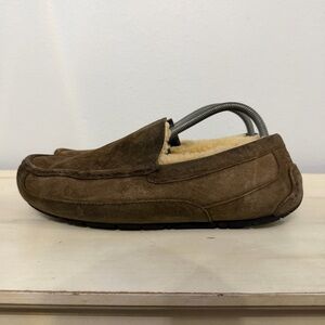 UGG Brown Suede Ascot Loafer Size 10
